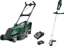 Bosch AdvancedRotak 36V-40-650 incl. 4,0 Ah Accu + AdvancedGrassCut 36V-33 (zonder accu) Bosch Power For All 36v gereedschap