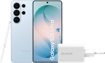 Samsung Galaxy S26 Ultra 256GB Light Blue 5G + BlueBuilt Charger 65W White Samsung Galaxy S26 Ultra