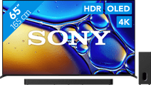 Sony Bravia 8 II 65" QD-OLED (2025) + Sony Bravia Theatre Bar 7 Zwart QD OLED tv