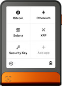 Ledger Flex Orange including Recovery Key Hardware wallet
