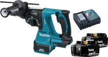 Makita DHR243Z 5,0 Ah Accu (2x) Starterspakket Makita accuboorhamer