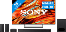 Sony Bravia 7 II True RGB 55" (2026) + Sony Bravia Theatre System 6 Zwart Middelgrote Sony tv