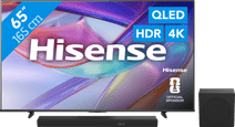 Hisense QLED 65" E79S (2026) + Hisense HS3100 4K Ultra HD tv