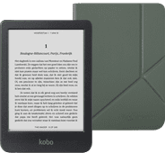 Kobo Clara BW Zwart + Sleep Cover Groen E-reader