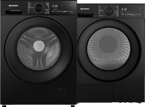Wisberg WBWM3A5B9NB SwiftWash + Wisberg WBDR3BB9NB CreaseControl 9 kg wasmachine en droger set