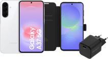 Samsung Galaxy A37 256GB Wit 5G + Basis Accessoirepakket Samsung Galaxy A37
