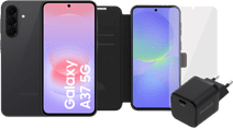 Samsung Galaxy A37 128GB Zwart 5G Enterprise Edition + Compleet Accessoirepakket Samsung Galaxy A37