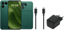 Fairphone 6 256GB Groen 5G + Compleet Accessoirepakket Telefoon aanbieding