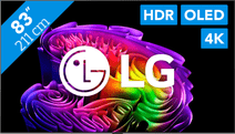LG OLED 83" G6 (2026) Televisie met LEGO FIFA World Cup