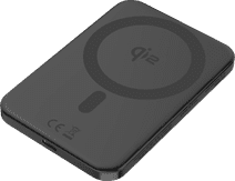 BlueBuilt Draadloze Powerbank met Qi2 en MagSafe 5.000 mAh met Snelladen 20 Watt Grijs 5.000 mAh Powerbank