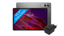 Lenovo Yoga Tab 11,1 inch 256GB Wifi Grijs met Stylus + BlueBuilt Oplader Android tablet