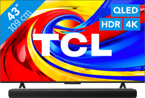 TCL 43" QLED P79L 4K (2026) + TCL S45H 2.0 Soundbar TCL tv deal