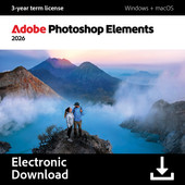 Adobe Photoshop Elements 2026 3 Years - Digital Adobe software