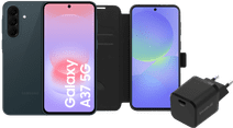 Samsung Galaxy A37 128GB Donkergroen 5G + Basis Accessoirepakket Samsung Galaxy A37