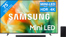 Samsung Mini-led 75" M83H (2026) + Samsung HW-B66CF (2025) Tv met HDMI 2.1