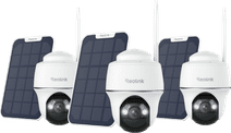 Reolink Argus B430 + Solar Panel 3-Pack Smart home cadeau