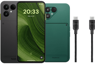 Fairphone 6 256GB Zwart 5G + Basis accessoirepakket