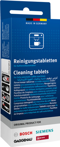Siemens / Bosch Cleaning tablets 10 pieces
