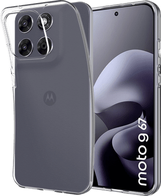 Just in Case Soft Design Motorola Moto G67 / G77 Back Cover Transparant