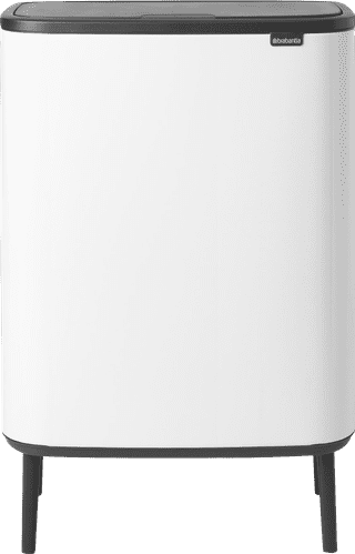 Brabantia Bo Touch Bin Hi Prullenbak - 60 l - wit