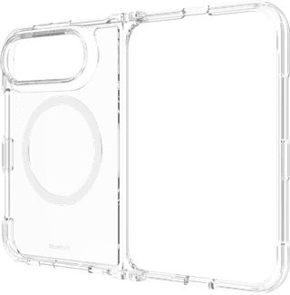 BlueBuilt Protective Back Cover met MagSafe iPhone Duo Transparant