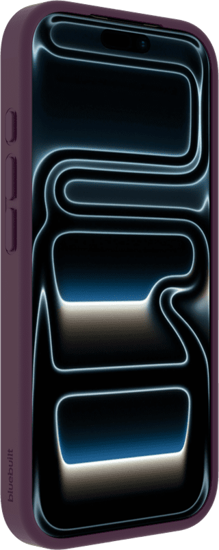 BlueBuilt Protective Back Cover met MagSafe iPhone 18/17 Pro Paars