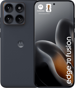 Motorola Edge 70 Fusion 256GB Zwart 5G