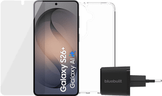 Samsung Galaxy S26 Plus 256GB Zwart 5G + Compleet Accessoirepakket