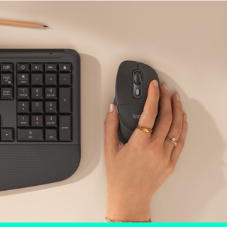 Logitech Signature Comfort Plus M850 L Wireless Mouse Graphite