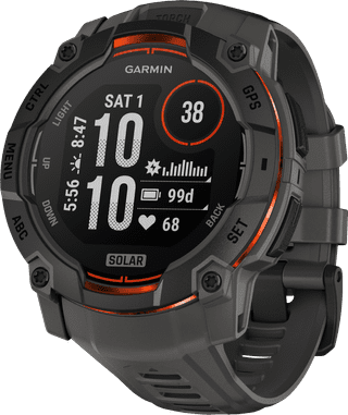 Garmin Instinct 3 Solar Zwart 50 mm