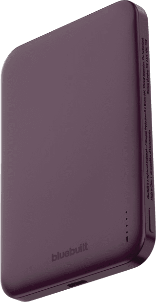 BlueBuilt MagSafe Case iPhone 18/17 Pro Max Purple + Powerbank 5,000 mAh Purple