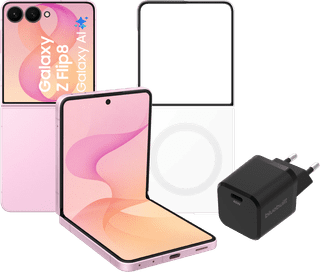 Samsung Galaxy Z Flip 8 512GB Roze 5G + Accessoirepakket