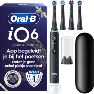 Oral-B iO 6 Black Holiday Edition with 4 brush heads