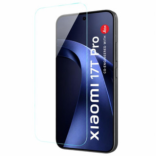 Just In Case Tempered Glass Xiaomi 17T Pro Screenprotector