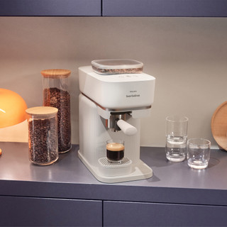 Philips Baristina BAR308/00 Wit + Melkopschuimer