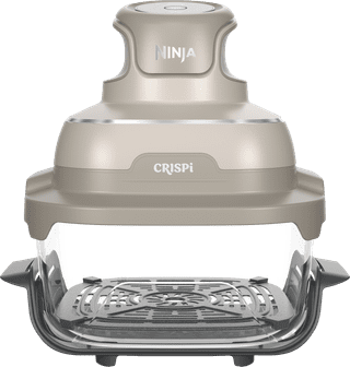 Ninja CRISPi 4-in-1 Glazen Airfryer Creme