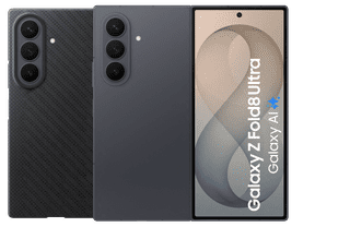 Samsung Galaxy Z Fold 8 Ultra 512GB Zwart 5G + Carbon Back Cover met Magneet Zwart