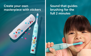 Philips Sonicare For Kids 3+ HX6500/23 Blauw