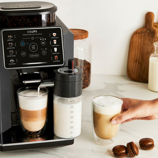 Krups Sensation Hot & Cold Milk EA914H Black