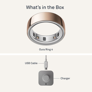 Oura Ring 4 Size 10 Rose Gold