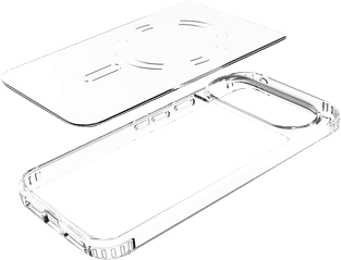 Just in Case Google Pixel 11 / 11 Pro Back Cover met Magneet Transparant