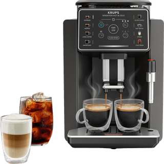 Krups Sensation Hot & Cold EA913H Zwart