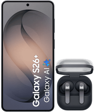 Samsung Galaxy S26 Plus 512GB Zwart 5G + Samsung Galaxy Buds4 Pro Zwart