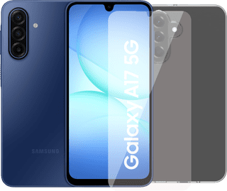 Samsung Galaxy A17 128GB Blauw 5G + Accessoirepakket