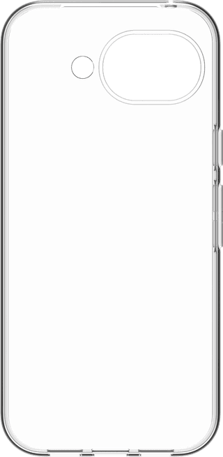 BlueBuilt Google Pixel 10a Back Cover Transparant