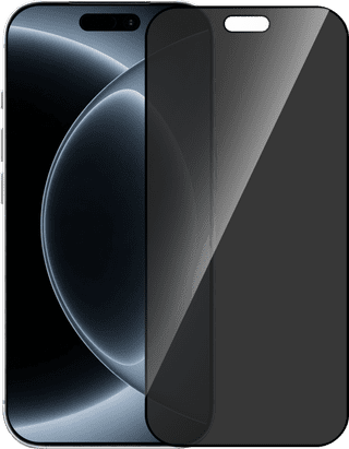 BlueBuilt iPhone 18 Pro Privacy Filter Screenprotector Glas