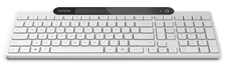 Lenovo 800 Self-Charging Bluetooth Toetsenbord QWERTY Wit