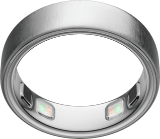 Oura Ring 5 Size 7 Brushed Silver