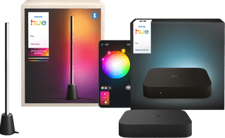 Philips Hue Play Floor Lamp + HDMI Sync Box 4K
