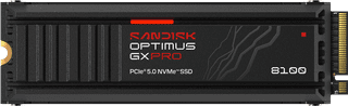 SANDISK Optimus GX PRO 8100 8TB Heatsink PCIe 5.0 NVMe SSD